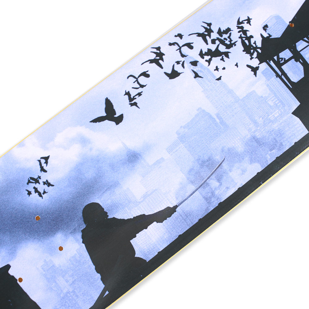 Hopps Skateboards Mark Del Negro Swordsman Skateboard Deck