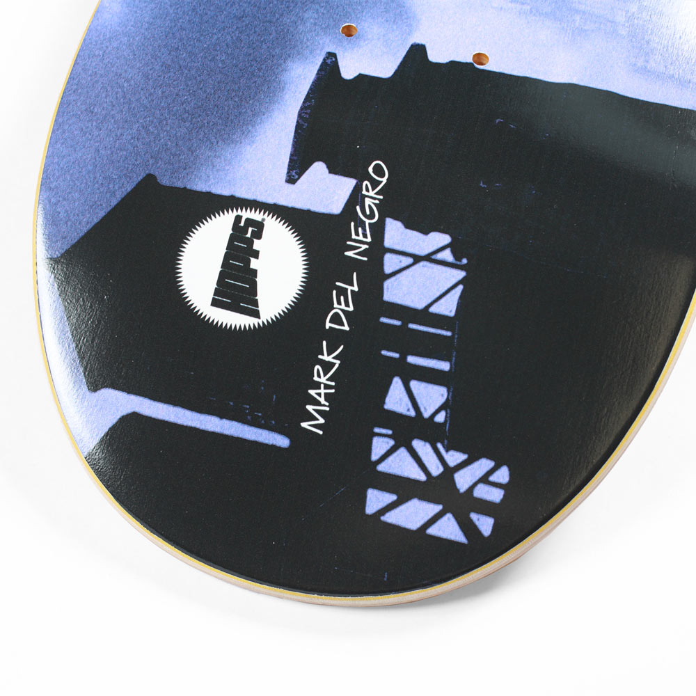 Hopps Skateboards Mark Del Negro Swordsman Skateboard Deck
