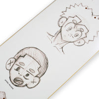 Hopps Skateboards Jahmal Williams Animation Skateboard Deck