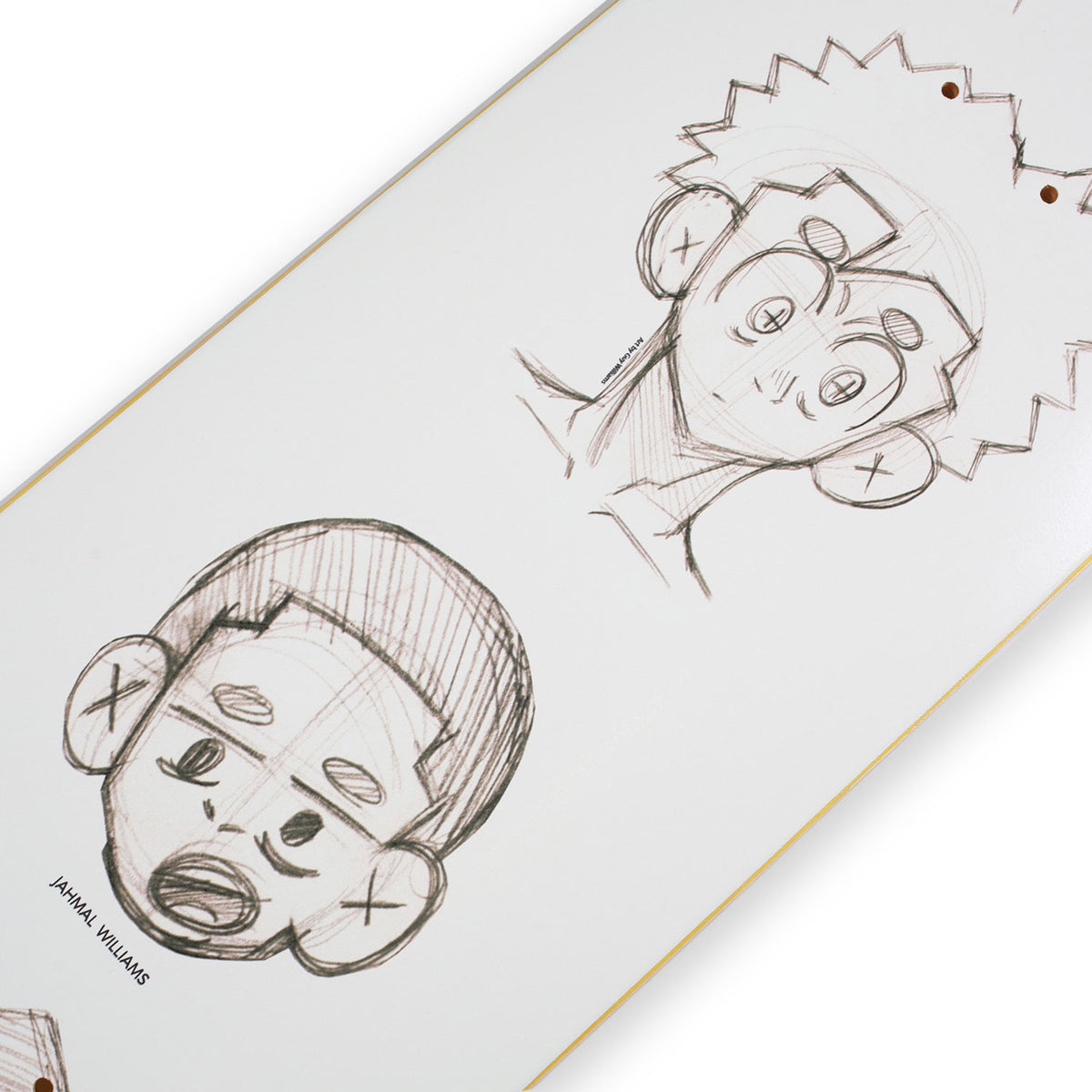 Hopps Skateboards Jahmal Williams Animation Skateboard Deck