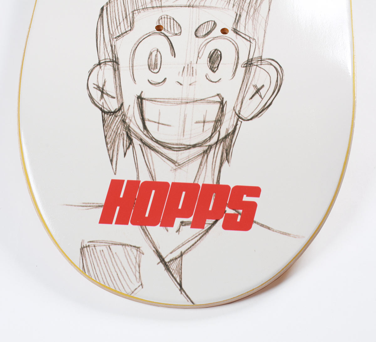 Hopps Skateboards Jahmal Williams Animation Skateboard Deck
