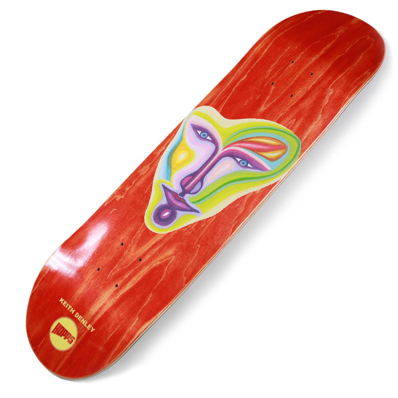 Hopps Skateboards Jennifer Traub Artist Series Denley Skateboard Deck SIDE