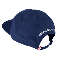 Hopps Skateboards Lion Nylon Strapback Hat Navy