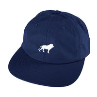 Hopps Skateboards Lion Nylon Strapback Hat Navy