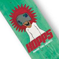 Hopps Skateboards Del Negro Starburst Kid Skateboard-Deck