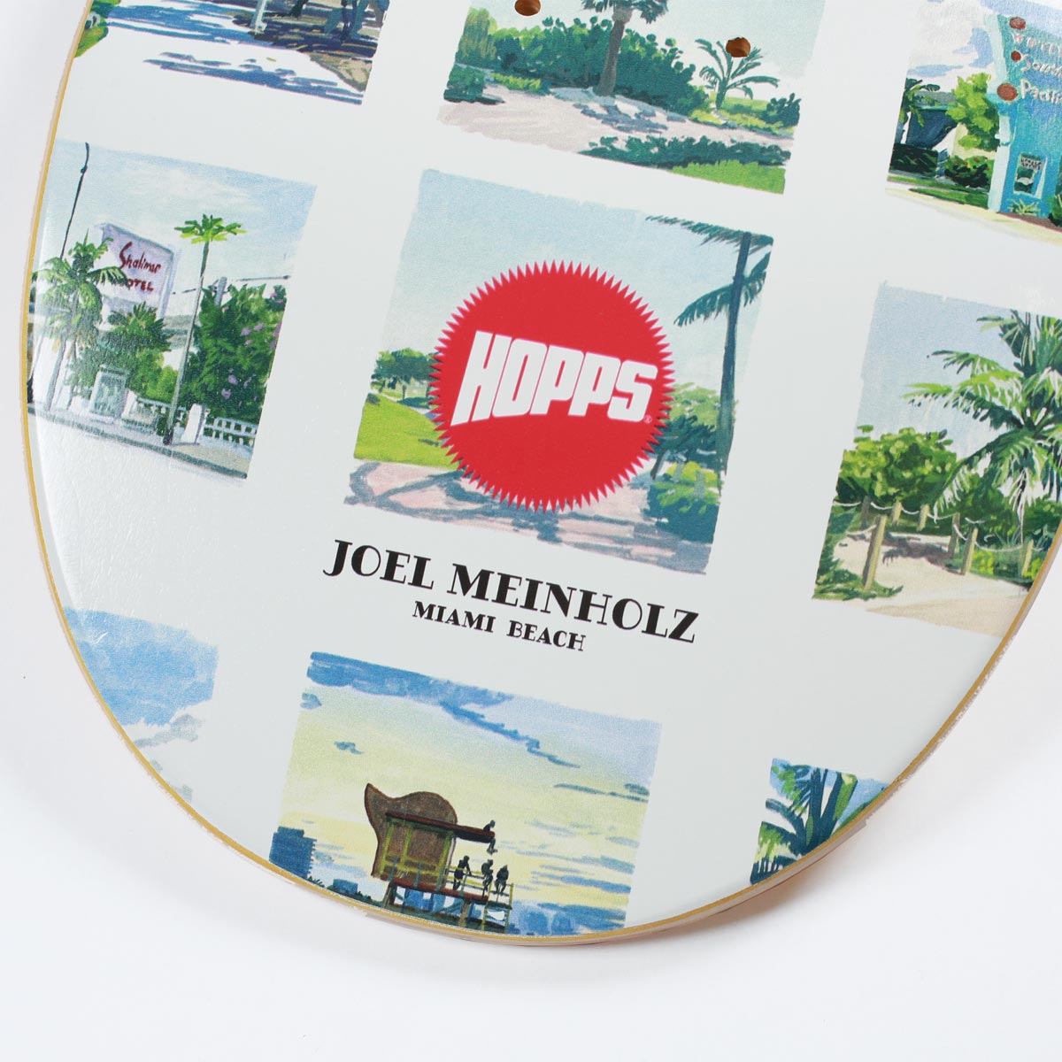 Hopps Skateboards Joel Meinholz Beach Life Skateboard Deck