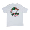 Hopps Skateboards Sun Roses Tee White BACK
