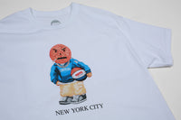 Hopps Skateboards x Quartersnacks TF Snackman Tee White