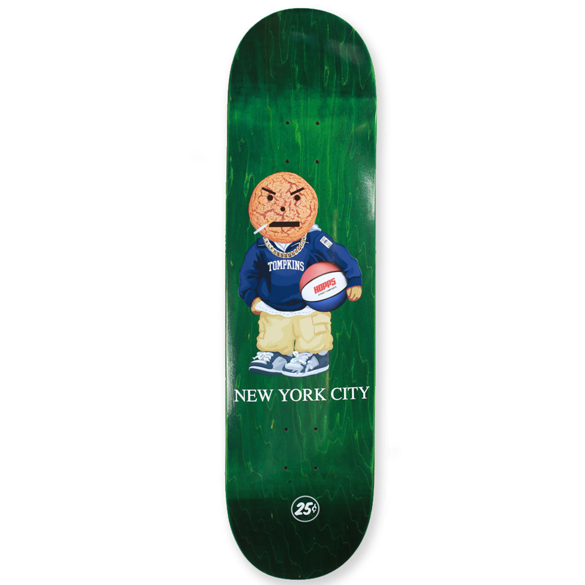 Hopps Skateboards x Quartersnacks Snackman Skateboard Deck
