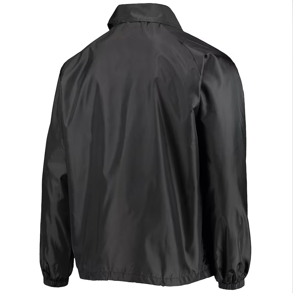 Hopps Skateboards Sun Logo Coaches Jacket Black Back