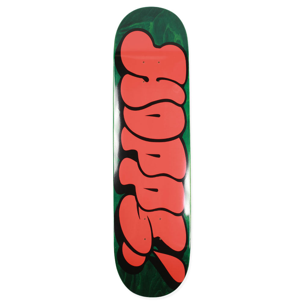 Hopps Skateboards Throw TEAM Skateboard Deck Front
