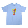 Hopps Skateboards Jennifer Traub Artist Series Tee Light Blue