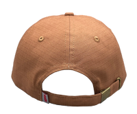 Hopps Skateboards Ripstop Khaki 6 Panel Hat PREBOOK