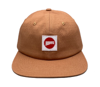 Hopps Skateboards Ripstop Khaki 6 Panel Hat PREBOOK