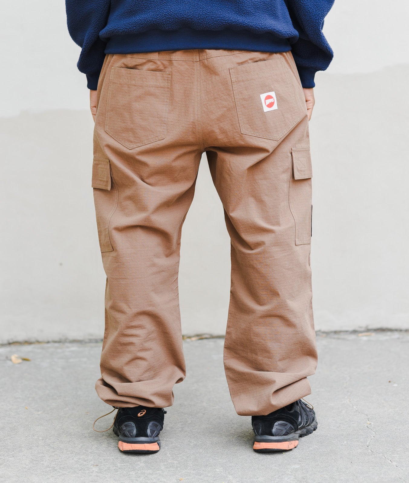 Hopps Skateboards x Quartersnacks Tactical Cargo Pants Khaki