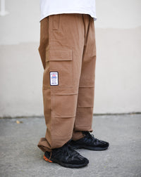 Hopps Skateboards x Quartersnacks Tactical Cargo Pants Khaki