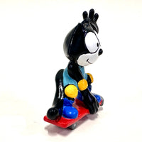 Vintage Felix the Cat Skateboarding Toy 1989