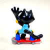 Vintage Felix the Cat Skateboarding Toy 1989