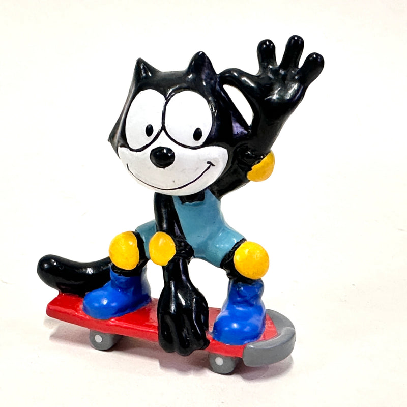 Vintage Felix the Cat Skateboarding Toy 1989