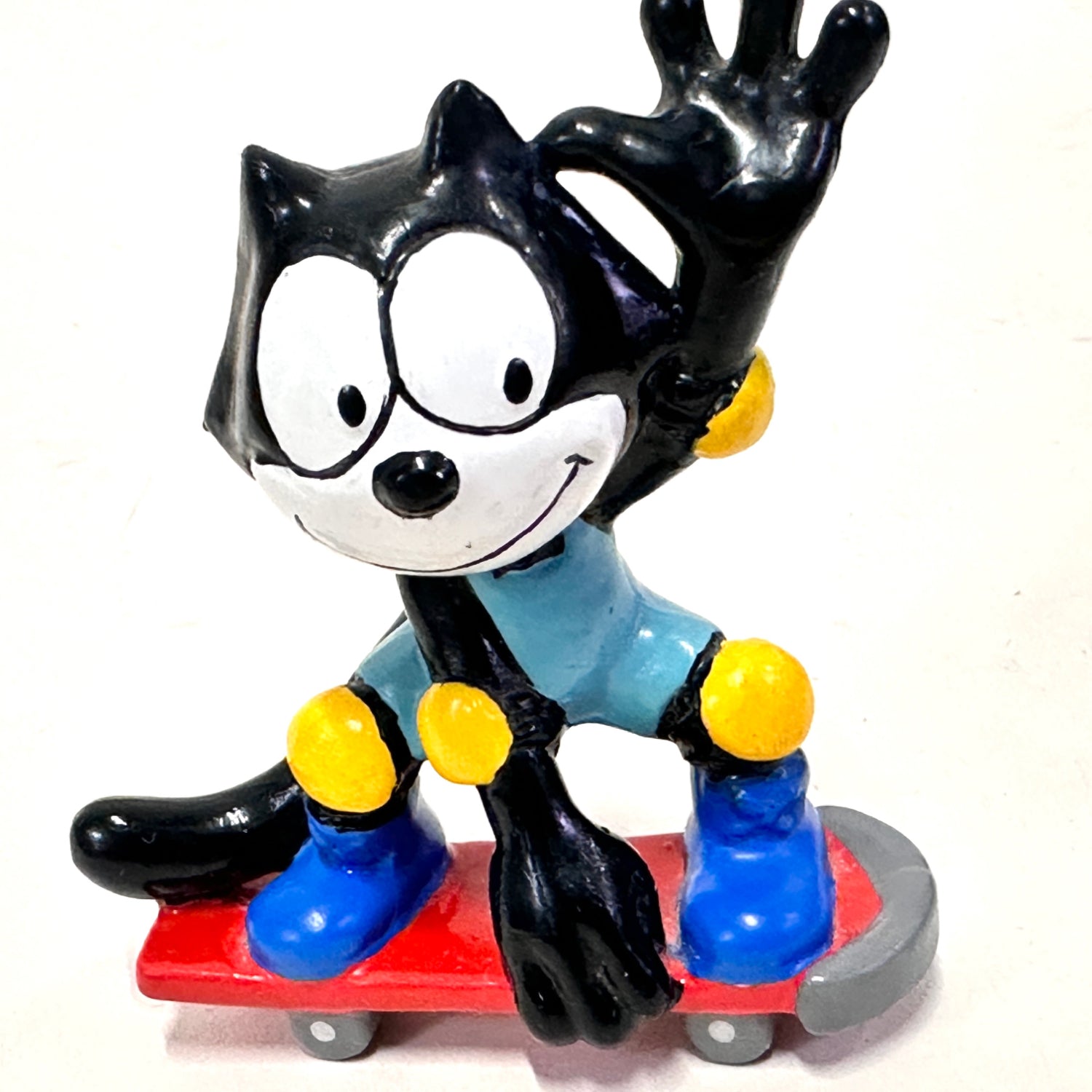 Vintage Felix the Cat Skateboarding Toy 1989