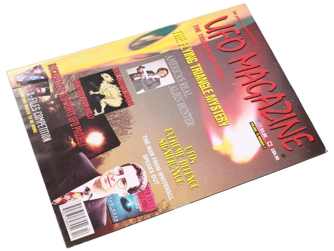Vintage UFO Magazine Volume 15 Issue 2 1990's