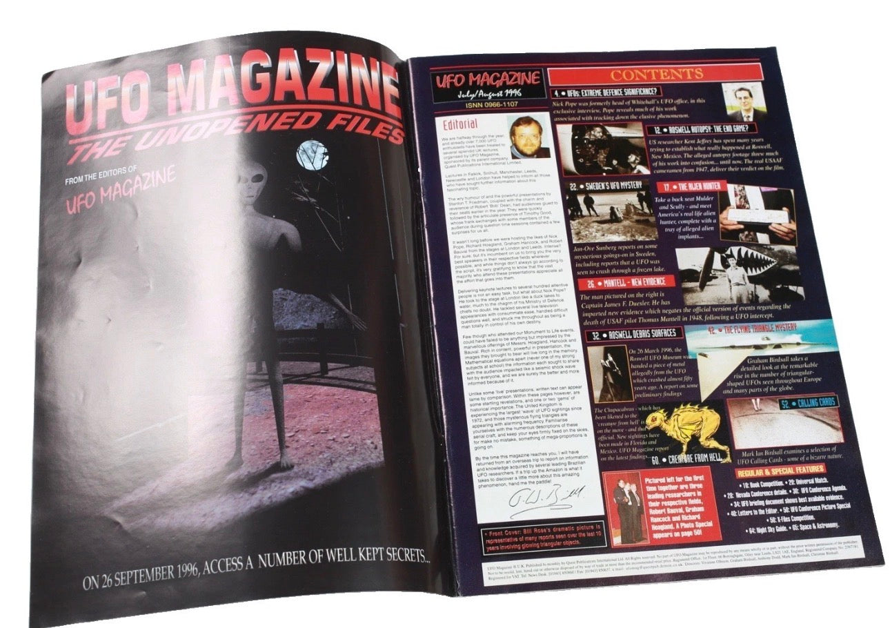 Vintage UFO Magazine Volume 15 Issue 2 1990's