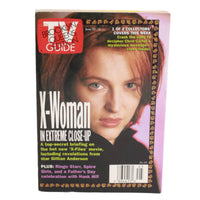 Vintage X-Files TV Guide 1996 Gillian Anderson