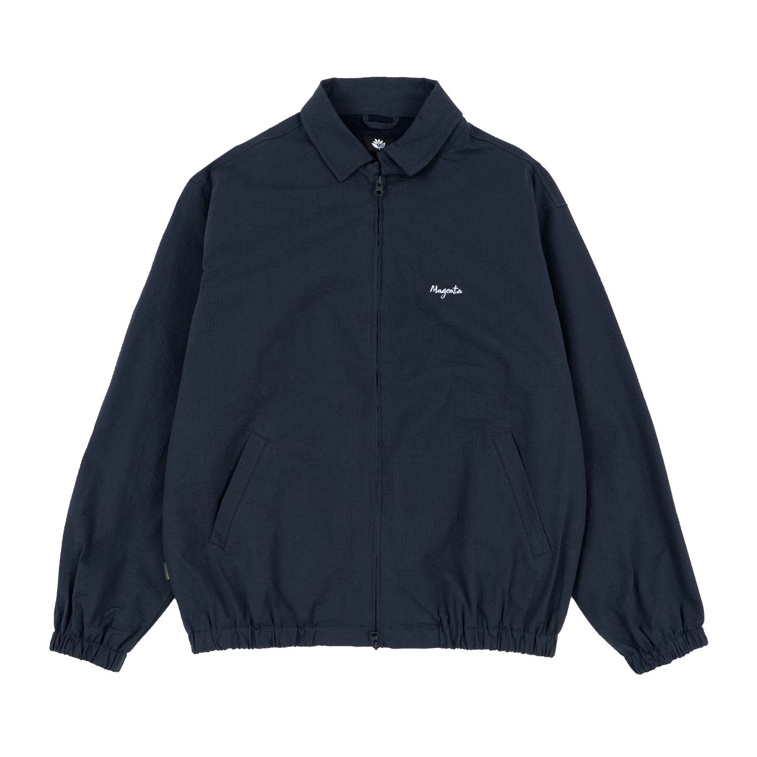 Magenta Skateboards Bastille Seersucker Jacket Navy