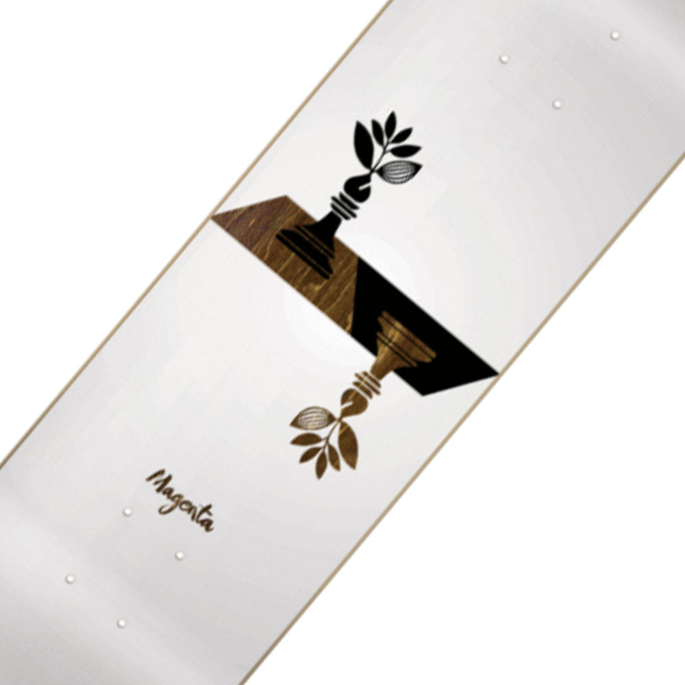 Magenta Skateboards CHESS Skateboard Deck DETAIL