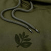 Magenta Skateboards EMBRO HOODIE KHAKI front detail