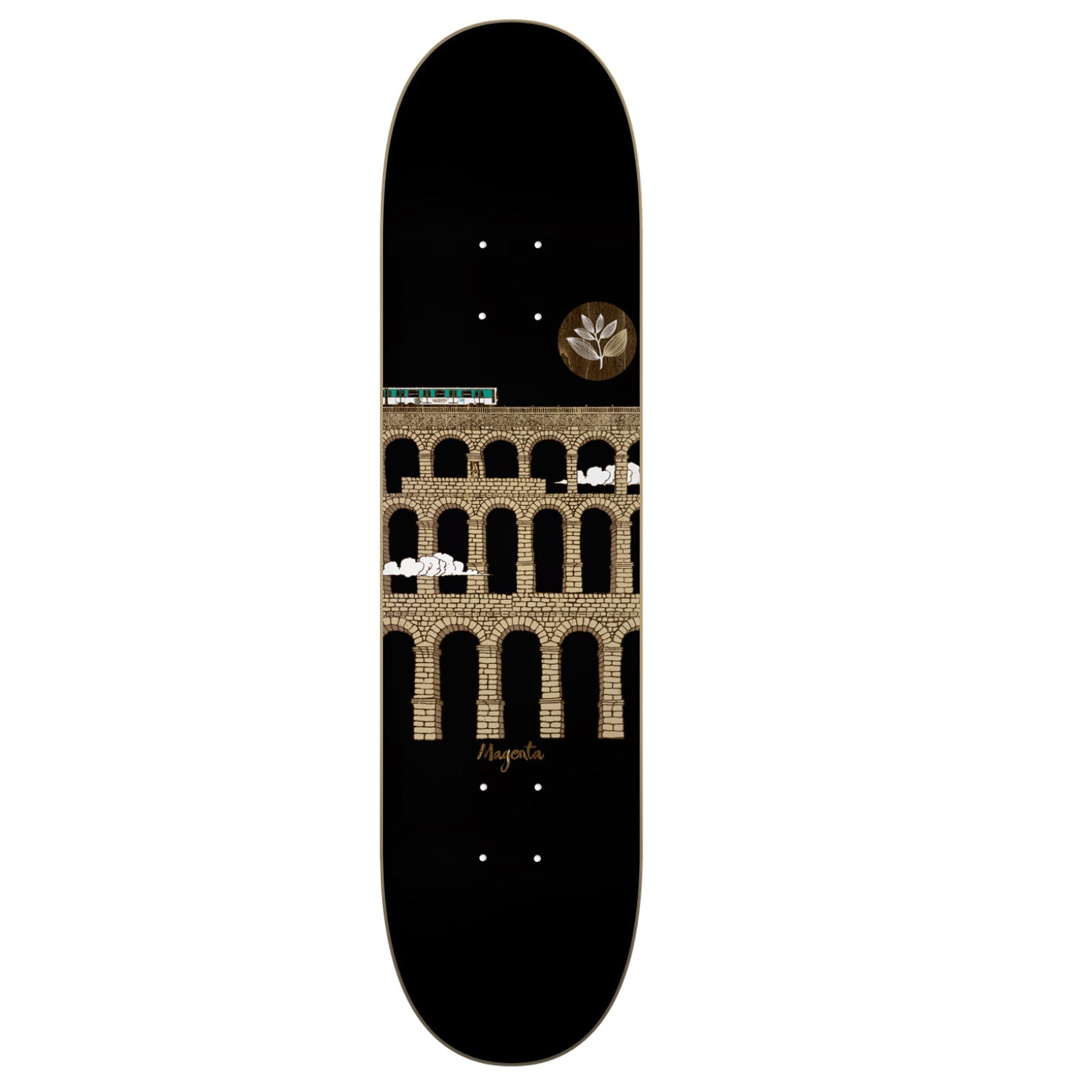 Magenta Skateboards Vivien Feil and Soy Panday Metro Series Skateboard Deck