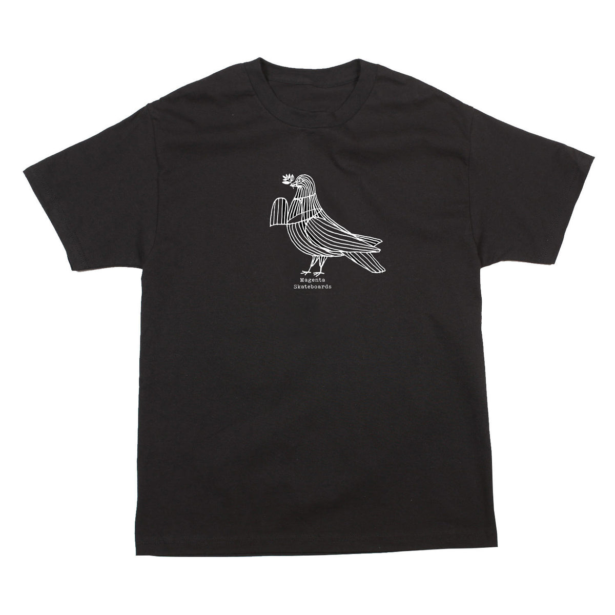Magenta Skateboards Paint T-Shirt Grün
