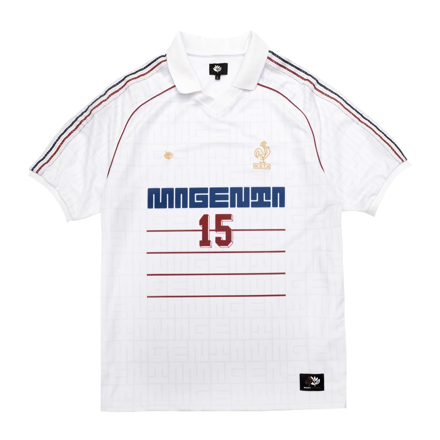 Magenta Skateboards France FC Jersey White – THEORIES OF