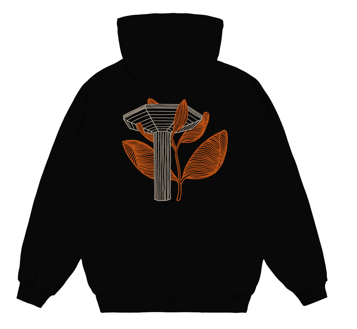 Magenta Skateboards Pillar Hoodie Black