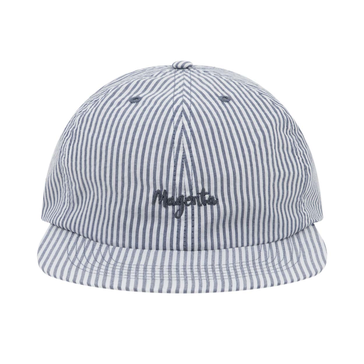 Magenta Skateboards Seersucker Hat Striped