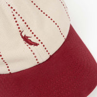 Magenta Skateboards Slugger Dad Hat Beige & Burgundy