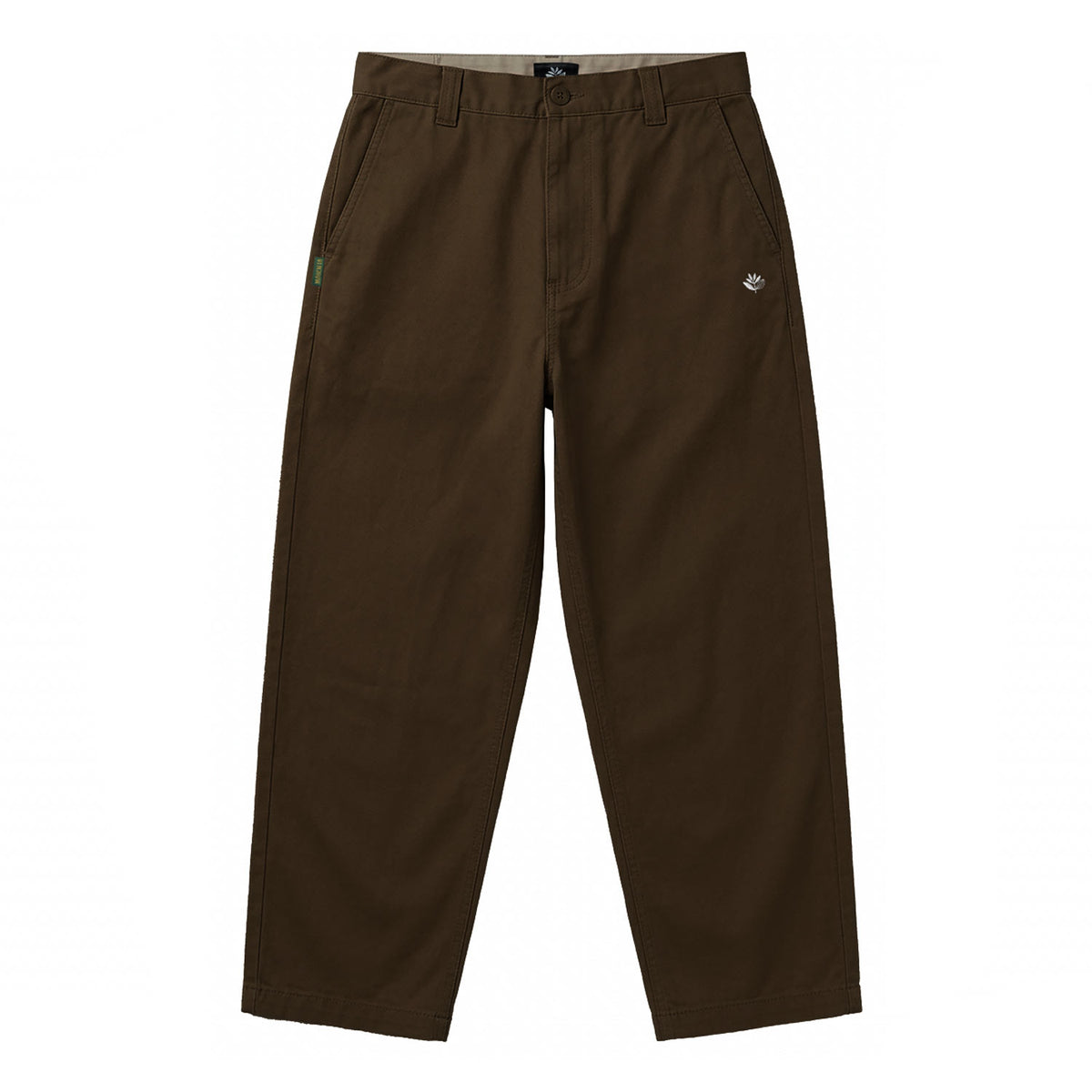 Magenta Skateboards Staple Chino Pants Chocolate