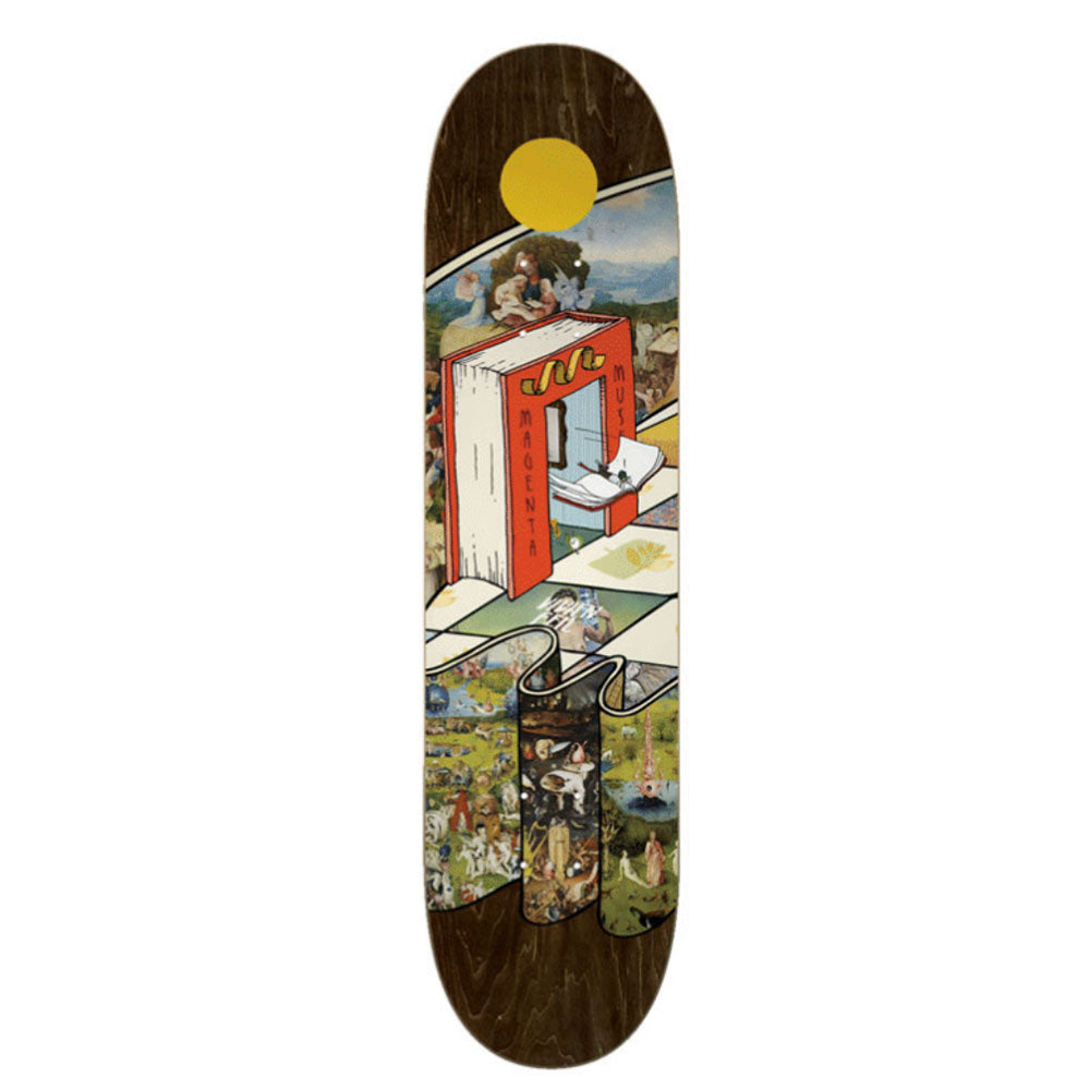 Magenta Skateboards VIVIEN FEIL MUSEUM SERIES Skateboard Deck FRONT