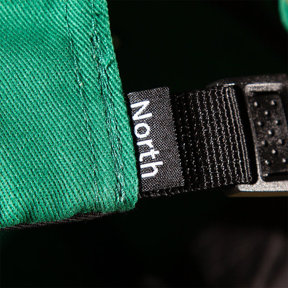 NORTH MAG N LOGO HAT GREEN/NAVY Back