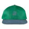 NORTH MAG N LOGO HAT GREEN/NAVY Front