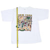 Vintage New York Skyview Tee White LENGTH MEASUREMENT