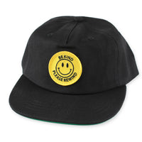 Picture Show Skateboards Be Kind Rewind Strapback Short Brim Hat Black