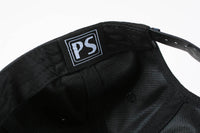 Picture Show Skateboards Be Kind Rewind Strapback Short Brim Hat Black