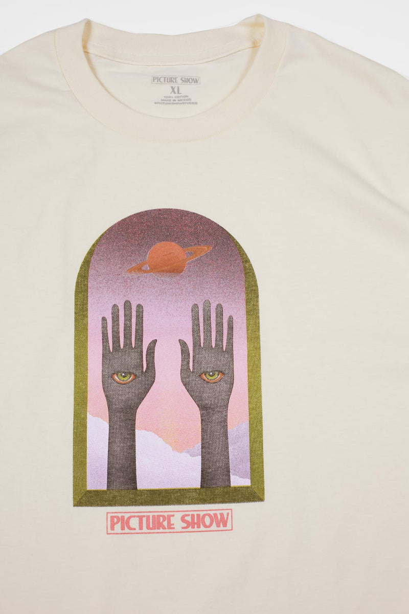 Picture Show Skateboards Saturn Tee Cream