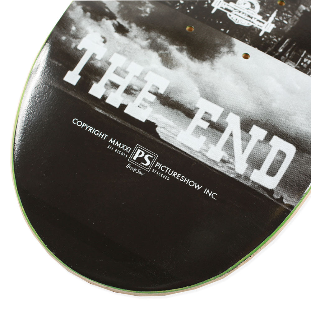 Picture Show The End Skateboard Deck Tail