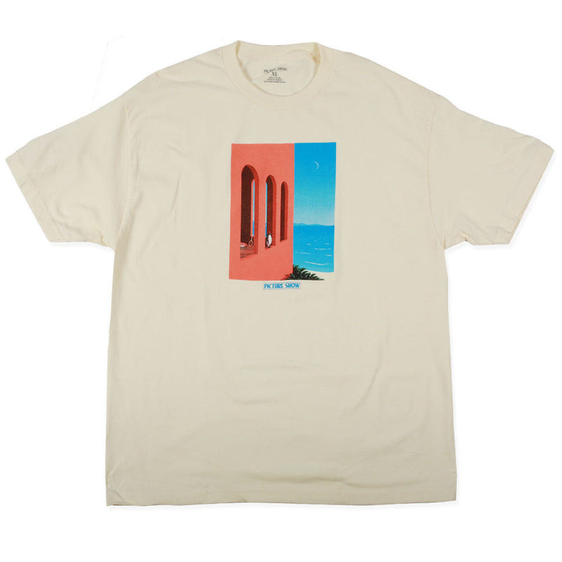 Picture Show Skateboards FEZ TEE CREAM Front