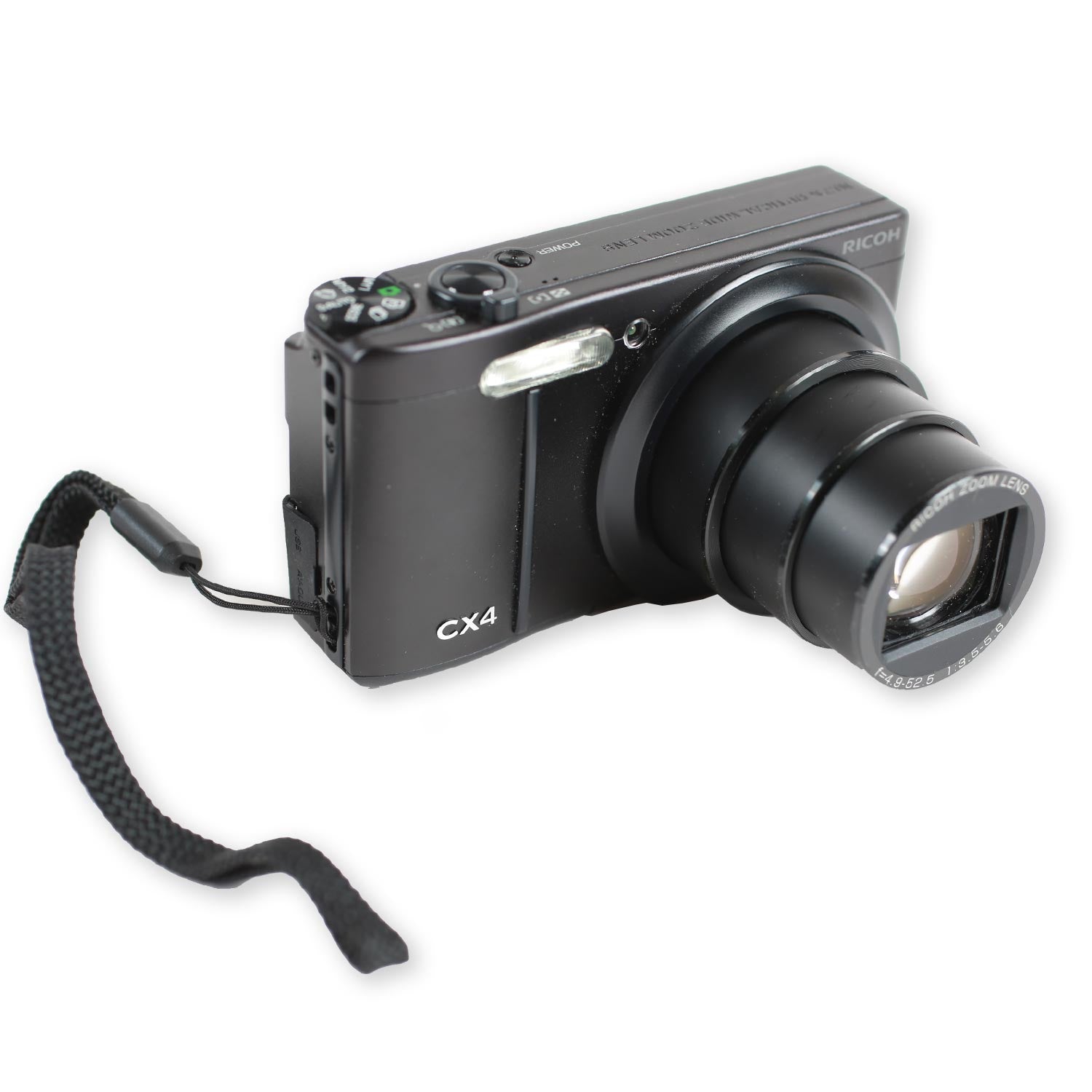 Vintage RICOH CX4 10.0MP Compact Digital Camera Black
