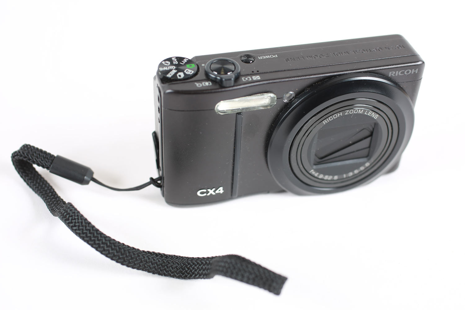 Vintage RICOH CX4 10.0MP Compact Digital Camera Black