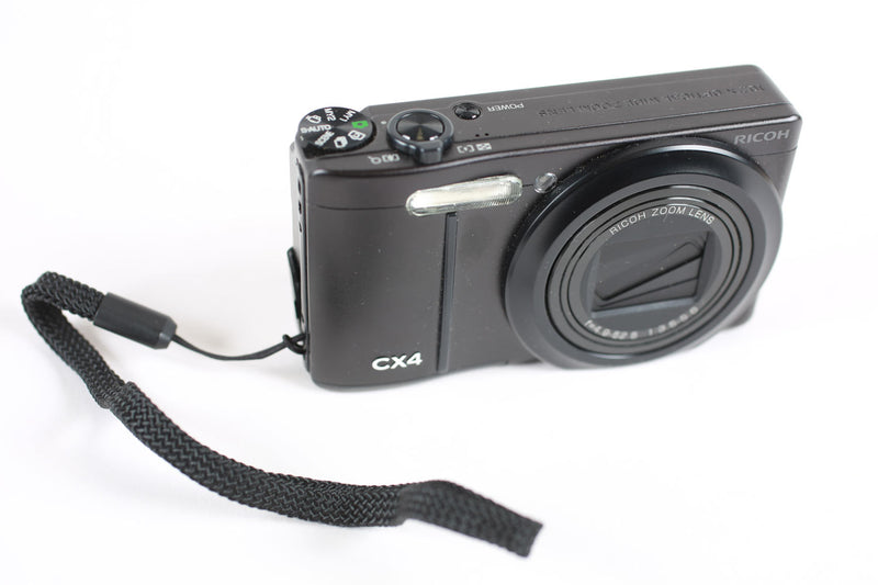Vintage RICOH CX4 10.0MP Compact Digital Camera Black