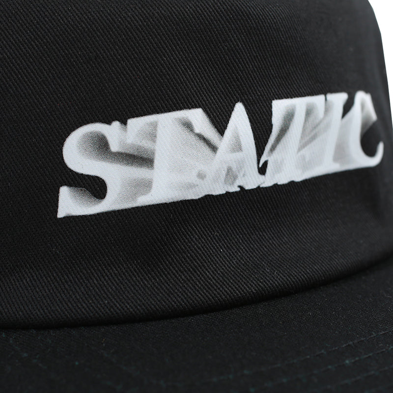 STATIC SPECTACLE SNAPBACK BLACK Front Detail